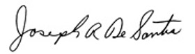 Joseph R DeSantis Signature